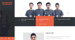 Desktop Screenshot of mahbub.me
